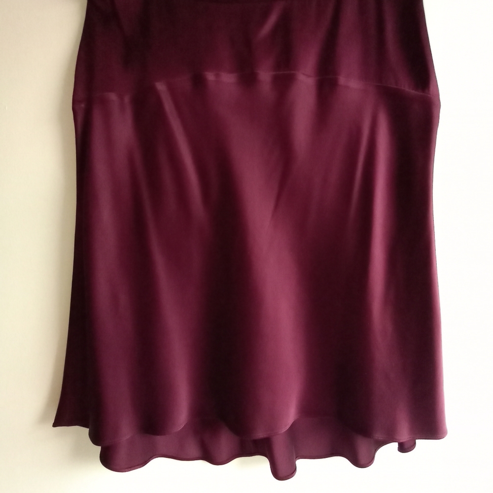 BANANA REPUBLIC Silk Slip Skirt: Size 14